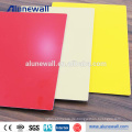 High Gloss unbroken core aluminum composite panel wall cladding